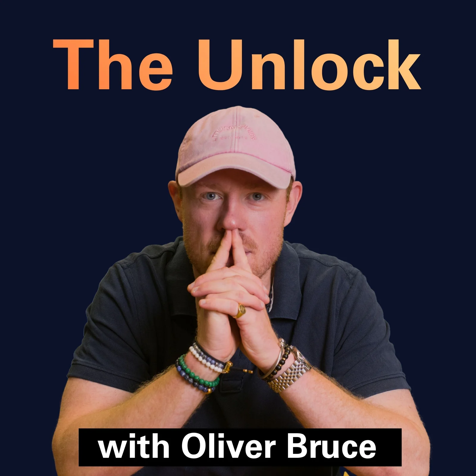 The Unlock podcast artwork with Oliver Bruce